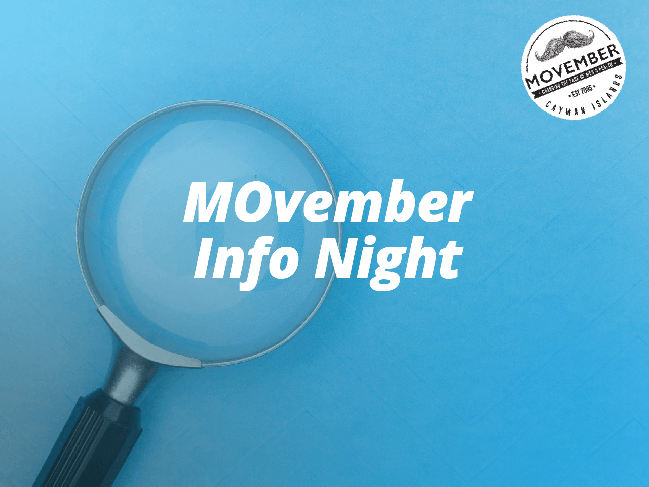 Info Night For Movember