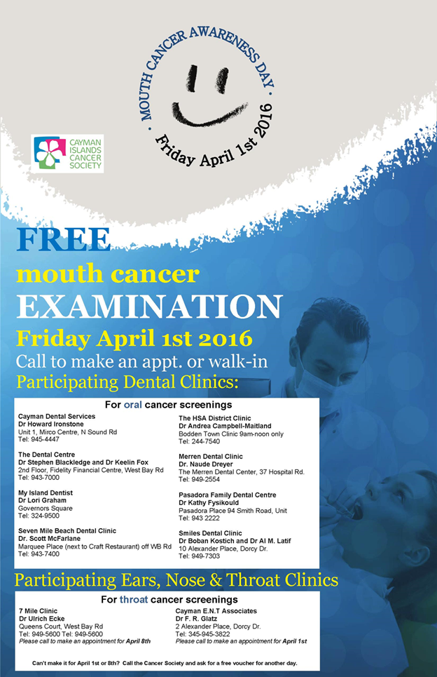 Free Mouth Cancer Screening